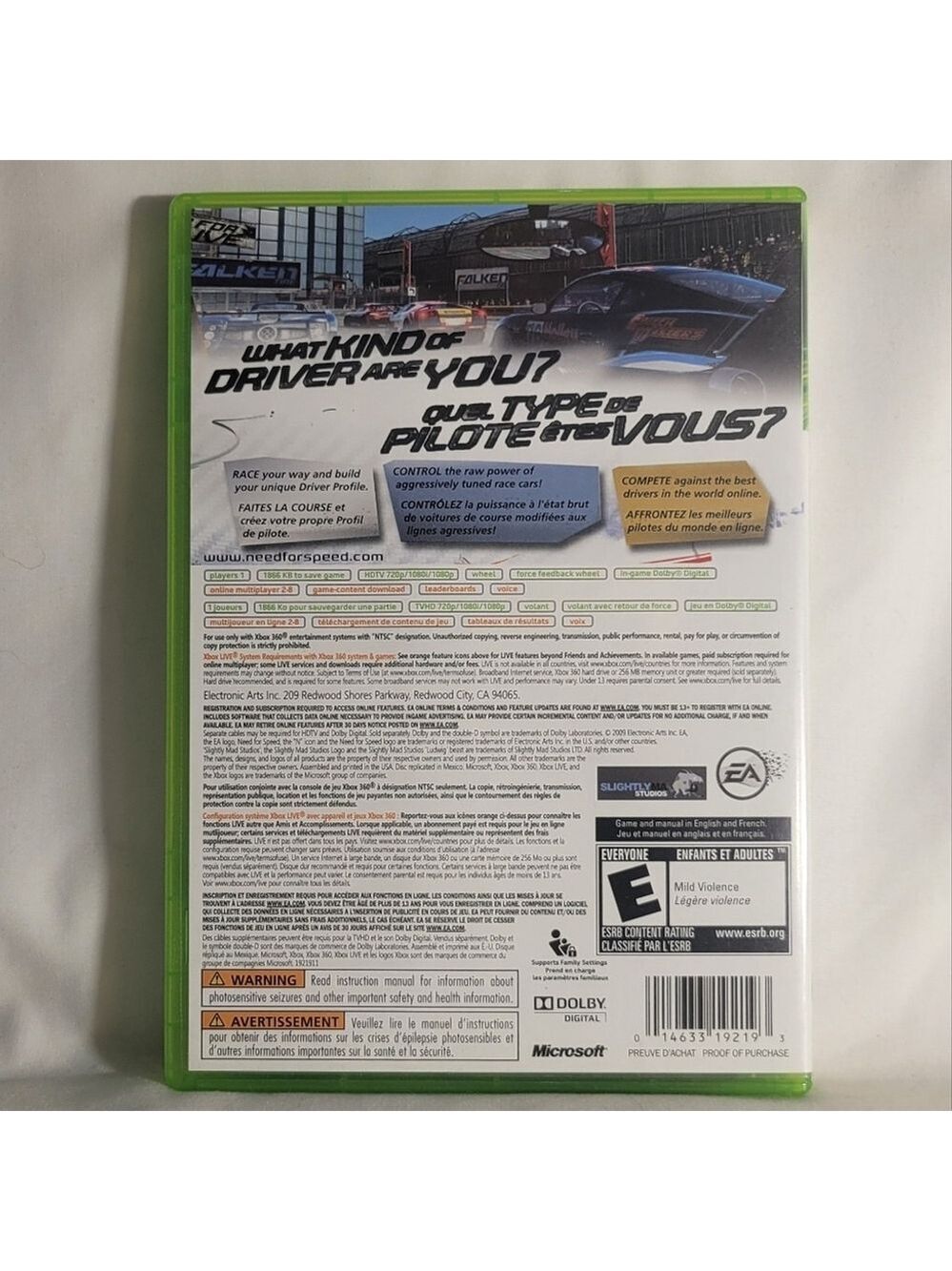 Need For Speed Shift Xbox 360 - Picture 2 of 3